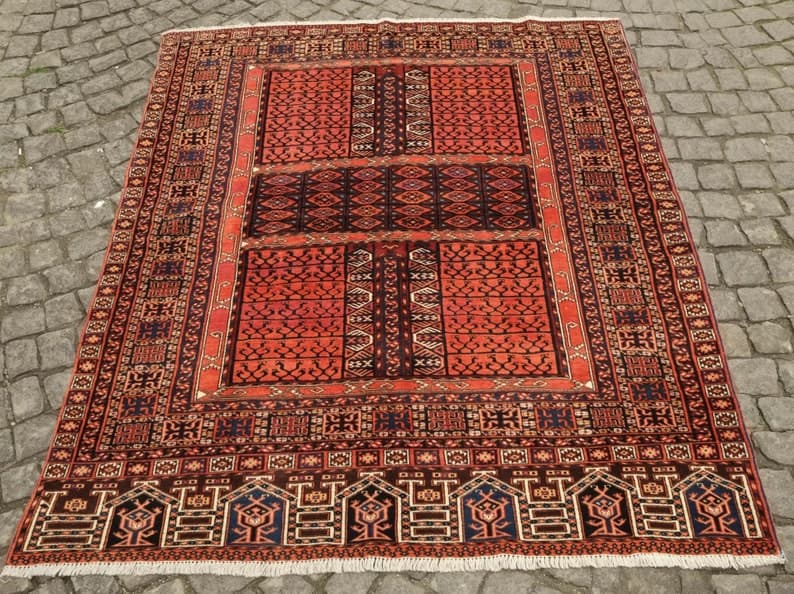Saryk Turkmen Engsi Rug