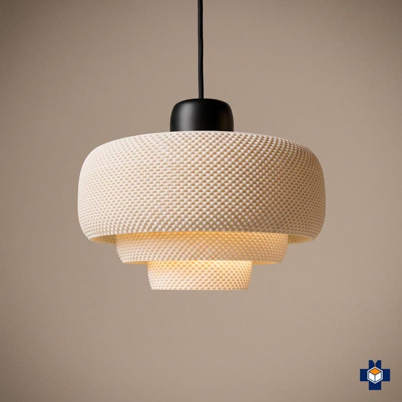 Tiered Pendant Light, Stacked Dome Mid-Century Shade, 25 Colors, Plug-In or Hardwired | RAVELLO
