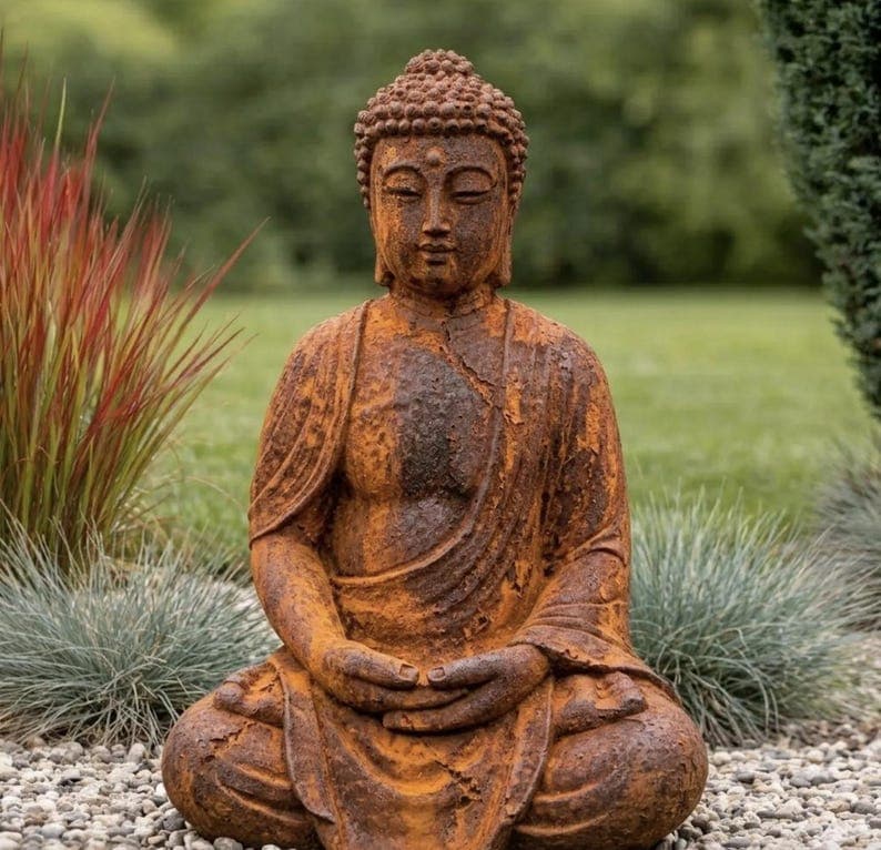Buddha garden figure